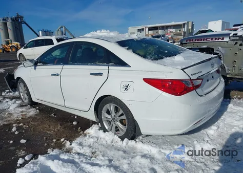 2013 Hyundai Sonata Limited z USA, uszkodzony, nr VIN 5NPEC4AC2DH622721